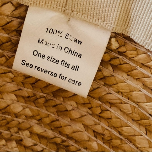 100% straw hat - Picture 8 of 8